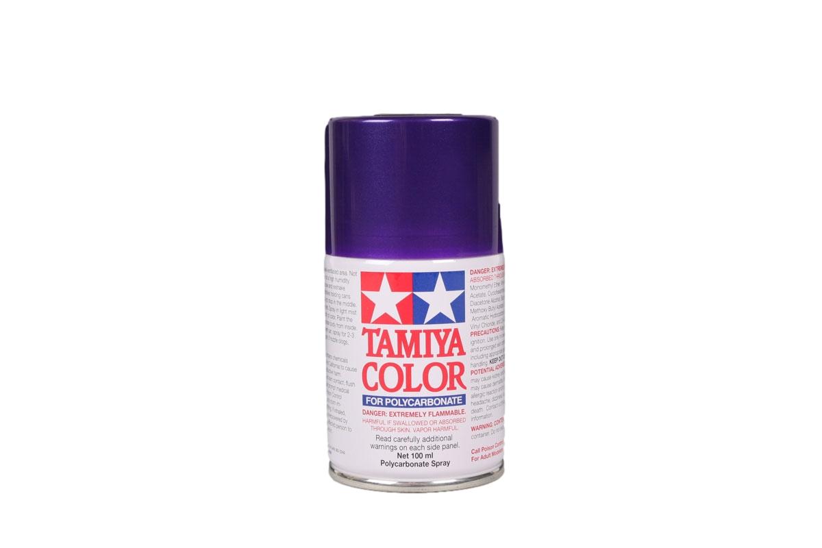 Tamiya Polycarbonate Lexan Paint PS-18 Metallic Purple 100ml Can